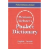 Merriam Webster’s Pocket Dictionary English - Turkish  / Cep Sözlüğü