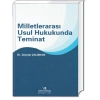 MİLLETLERARASI USUL HUK.TEMİNAT / Z.ÇALIŞKAN/ 2013