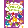 Minik Eller Boyuyor - Sayılar Boyama Kitabı (Örnek Resimli)