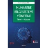 Muhasebe Bilgi Sistemi Yönetimi Teori – Kuram