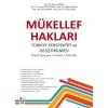 Mükellef Hakları<br /> Türkiye Perspektifi ve Geliştirilmesi