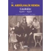 Mustafa Abdülhalik Renda Günlükler 1920-1950