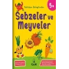 Noktaları Birleştirelim – Sebzeler ve Meyveler (5 Yaş)