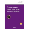 Önalım Hakkına Dayalı Tapu İptali ve Tescil Davaları