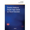 Önalım Hakkına Dayalı Tapu İptali ve Tescil Davaları