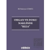 Organ ve Doku Naklinde Rıza