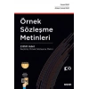 Örnek Sözleşme Metinleri 2650 Adet Seçilmiş Örnek Sözleşme Metni