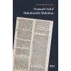 Osmanlı Vakıf Hukukunda Mukâtaa