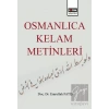 Osmanlıca Kelam Metinleri