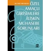 Özel Amaçlı Girişimlere İlişkin Muhasebe Sorunları