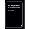 ÖZEL BORÇ İLİŞKİLERİ Satış, Eser, Vekâlet ve Bağışlama Sözleşmeleri - Oğuz Sadık AYDOS