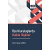 Özel Kuruluşlarda Halkla İlişkiler