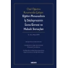 Özel Öğretim Kurumunda ÇalışanEğitim Personelinin İş Sözleşmesinin Sona Ermesi ve Hukuki Sonuçları
