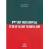 Patent Hukukunda İstem Yazım Teknikleri