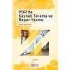 PDR`de Kaynak Tarama ve Rapor Yazma