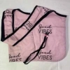 Pembe Bez Çanta