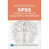 Psikologlar İçin SPSS Uygulamaları ve Araştırma Yöntemleri