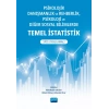 Psikolojik Danışmanlık ve Rehberlik, Psikoloji ve Diğer Sosyal Bilimlerde TEMEL İSTATİSTİK - SPSS Uygulamalı
