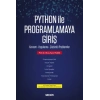 Python ile Programlamaya Giriş Kavram – Uygulama – Çözümlü Problemler