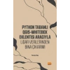 Python Tabanlı QGIS-WhItebox Eklentisi Aracıyla LiDAR Verilerinden Bina Çıkarımı