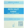 Refik Halit Karay Hayatı - Sanatı - Eserleri