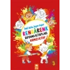 Rengarenk Boyama Kitabı 3 - Kırmızı Kitap