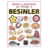 Renkli ve Eğlenceli Çıkartmalar - Besinler (Food)