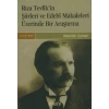 Rıza Tevfik’in Şiirleri ve Edebi Makaleleri Üzerinde Bir Araştırma