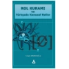 Rol Kuramı Ve Türkçede Konusal Roller
