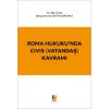Roma Hukukunda CIVIS (Vatandaş) Kavramı