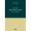 Şematik Türk Hukuk Tarihi Ders Notları