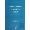 Şeriat, Hilafet, Cumhuriyet, Laiklik
