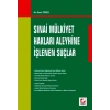 Sınai Mülkiyet Hakları Aleyhine İşlenen Suçlar