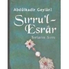 Sırru’l-Esrar Sırların Esrarı