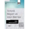 Sosyal, Beşeri ve İdari Bilimler Alanında Araştırmalar XX