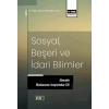 Sosyal, Beşeri ve İdari Bilimler Alanında Uluslararası Araştırmalar XXI