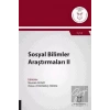 Sosyal Bilimler Araştırmaları II (AYBAK 2019 Eylül)
