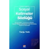 Sosyal Kelimeler Sözlüğü - Türkçe İngilizce