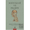 Sosyoloji ve Felsefe