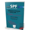SPK - SPF Sermaye Piyasası Araçları 1 Konu Anlatımlı Soru Bankası