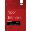 Spor Bilimleri Alanında Uluslararası Araştırmalar X