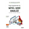 Stata Uygulamaları ile Nitel Veri Analizi