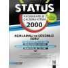 Status 2000 Kaymakamlık Çalışma Kitabı Açıklamalı ve Çözümlü Soru - B. Fatih Avşar - M. İlker Tekir