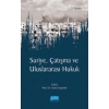 Suriye, Çatışma ve Uluslararası Hukuk