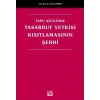 Tapu Sicilinde Tasarruf Yetkisi Kısıtlamasının Şerhi