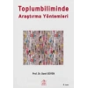 Toplumbiliminde Araştırma Yöntemleri