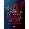 Turizm İşletmelerinde Finansal Tablolar Analizi
