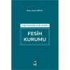 Türk Anayasa Hukukunda Fesih Kurumu