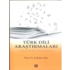 Türk Dili Araştırmaları - Prof. Dr. Erdoğan Boz