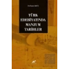 Türk Edebiyatında Manzum Tarihler